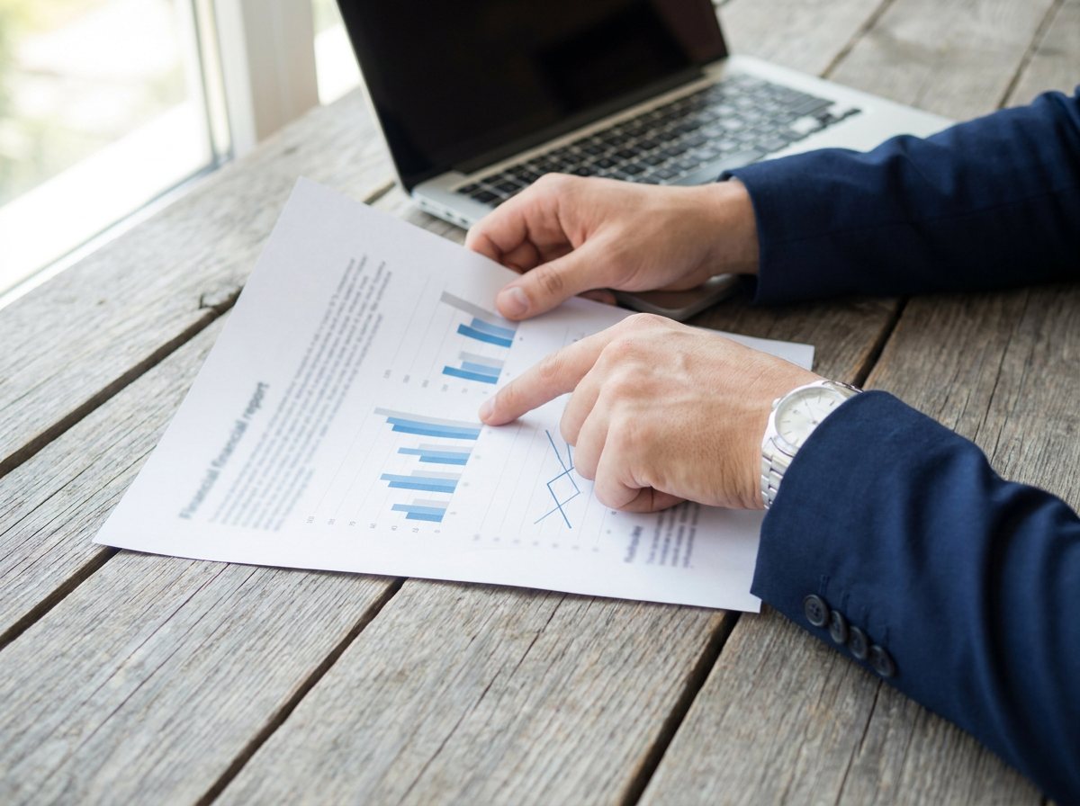 Overzichtelijk financieel rapport op één A4